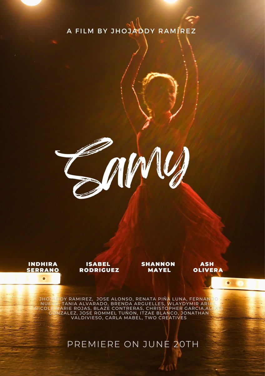 📣 ¡Amiges! SAMY se proyectará hoy a las  8:00 p.m 🫶🏽Nos vemos esta noche en el Festival de Cine y Arte diverso en La Manzana. #femaledirector #cinepanama