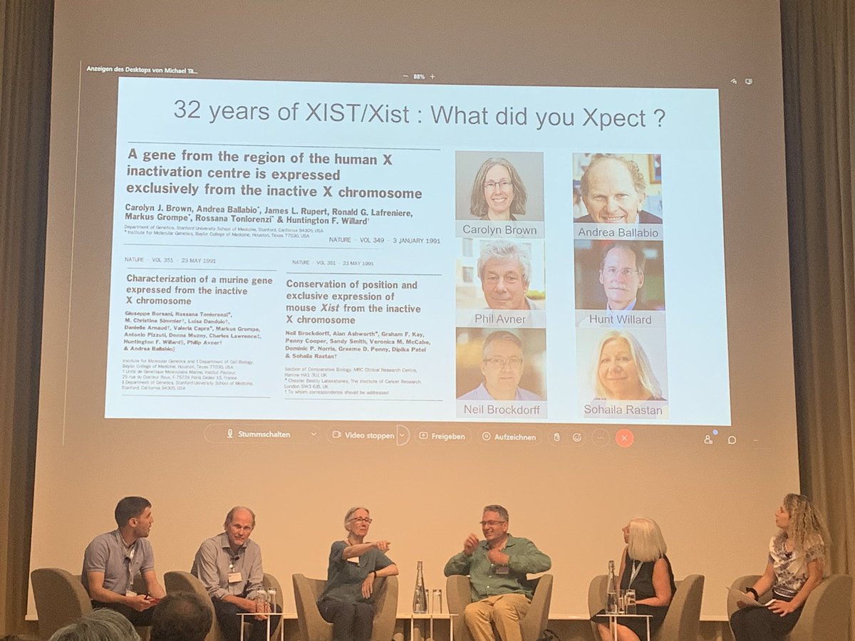#EMBOxChromosome23 It’s an amazing story behind the noncoding RNA Xist discovery.