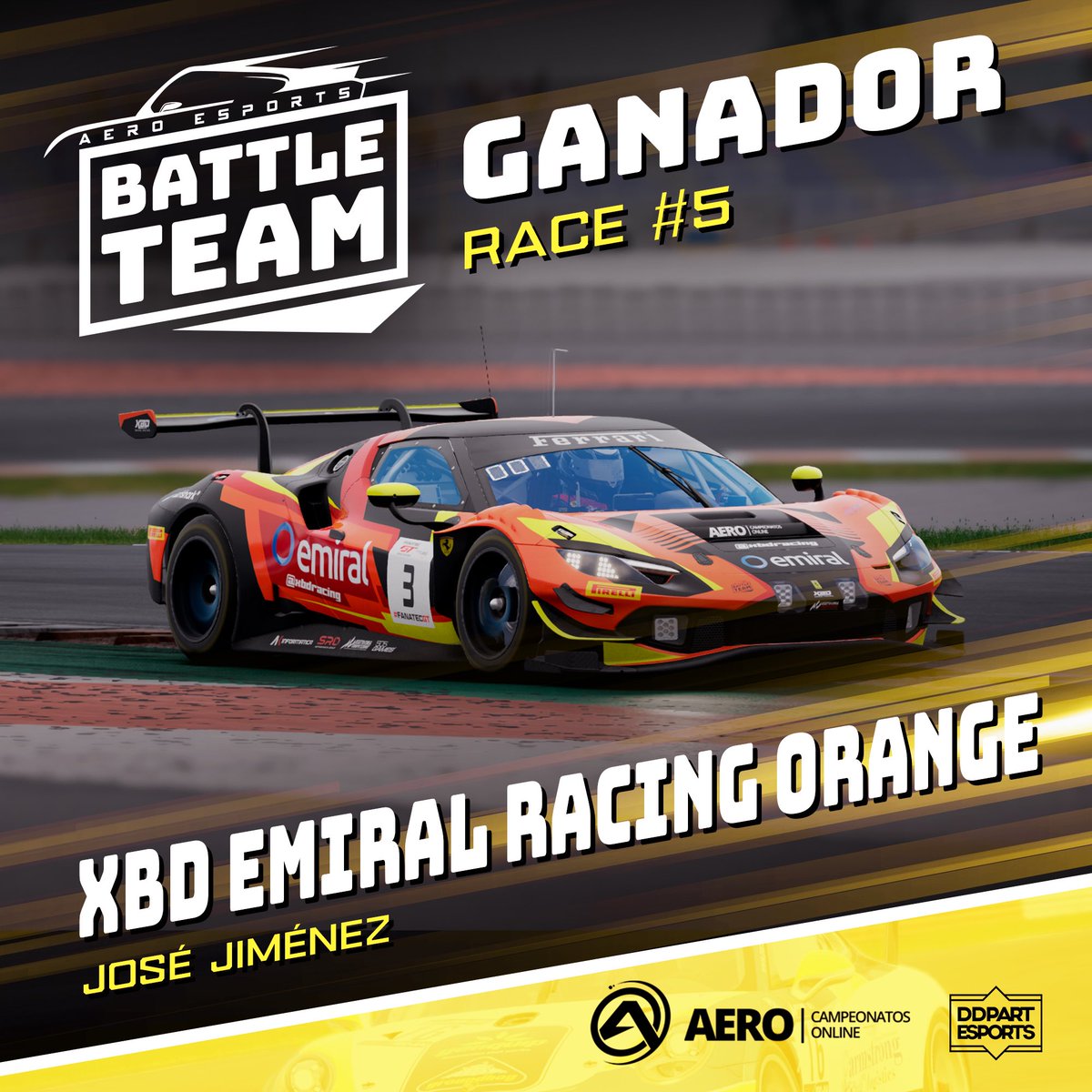 AERO (@aero_esp) on Twitter photo 🔊BATTLE TEAM II
<a href="/jjimenezigl/">José Jiménez</a> no tiene rival en valencia y junto con el buen resultado de Ivet Santana ponen líder de nuevo el equipo Orange
Puedes verla de nuevo en <a href="/Tvcompetizion/">TV COMPETIZIONE</a>
twitch.tv/videos/1850544…
#Simracing #beACC #esports 🔊BATTLE TEAM II
<a href="/jjimenezigl/">José Jiménez</a> no tiene rival en valencia y junto con el buen resultado de Ivet Santana ponen líder de nuevo el equipo Orange
Puedes verla de nuevo en <a href="/Tvcompetizion/">TV COMPETIZIONE</a>
twitch.tv/videos/1850544…
#Simracing #beACC #esports
