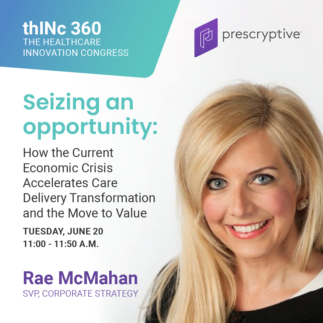 Prescryptive's tweet image. thINc 360 is here, and Prescryptive is there. Join Rae McMahan today to get inside insight on innovative transformation. Let's rewrite the script. #thinc360 #healthcareinnovation