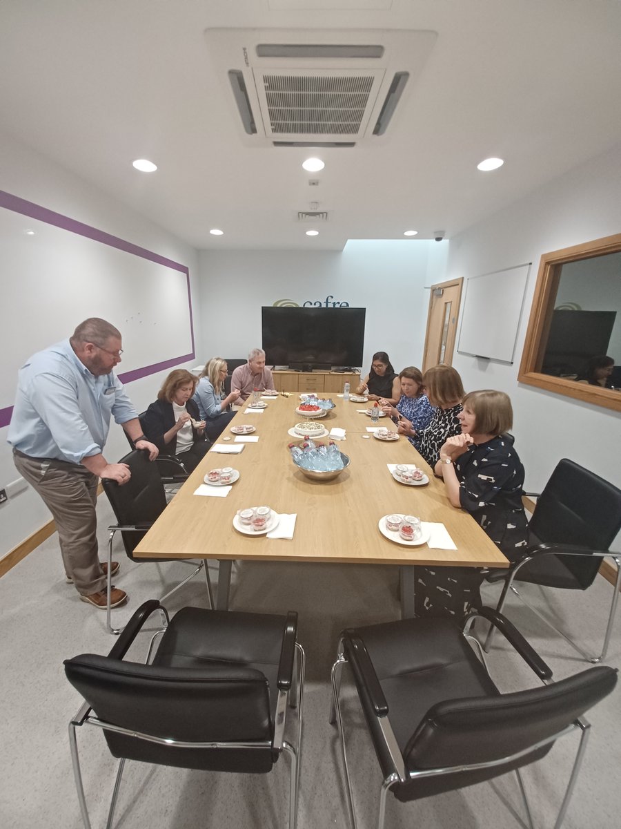 FSAinNI's tweet photo. #Reformulation is a key part of our #MakingFoodBetter programme, as members of the #FSABoard found out this morning at @DiscoverCAFRE #NutritionNI https://t.co/5HekRUmAh1