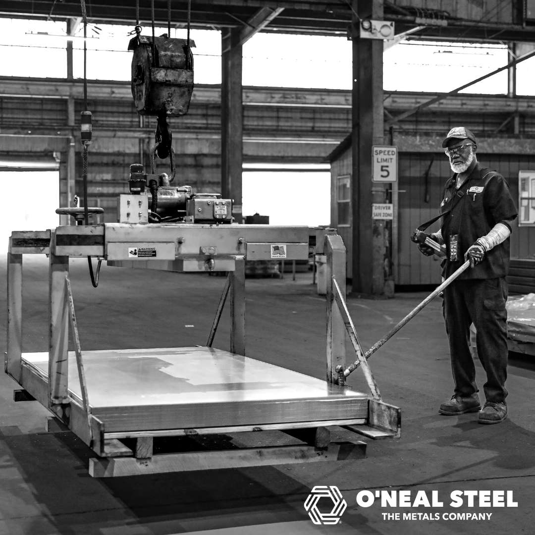Whether your upcoming projects require alloy, aluminum, cold-finished, hot rolled, or stainless steel material, O'Neal Steel supplies it all.

Contact our team today to learn more: bit.ly/3mitP0h

#weareonealsteel