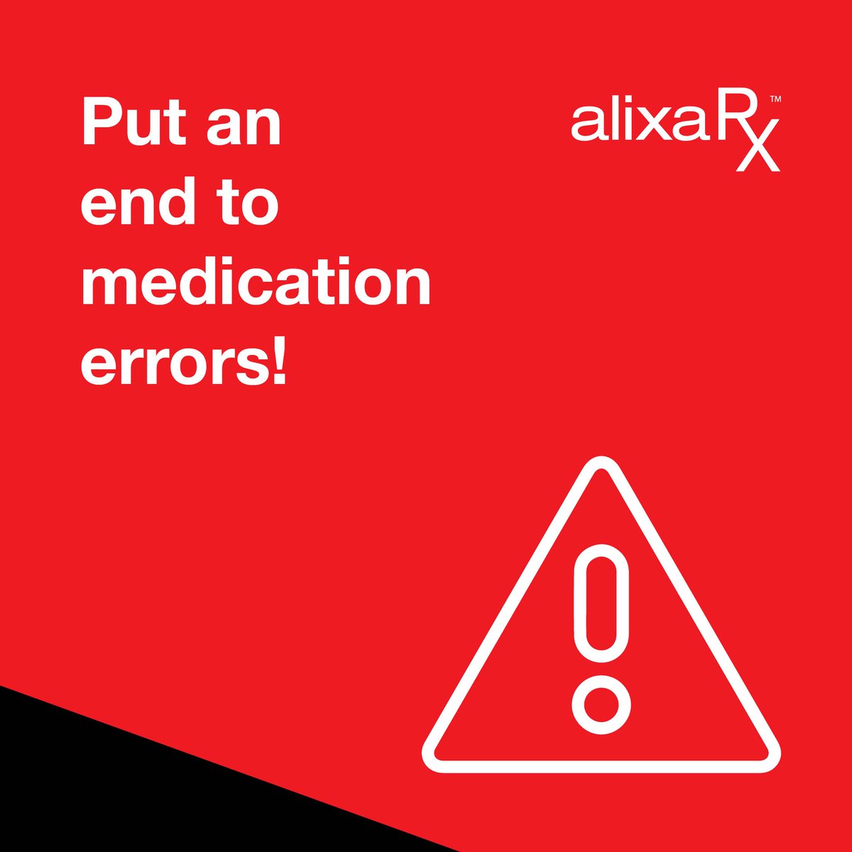 Are medication dispensing errors keeping you up at night? The AlixaRx Access on-site technology has an accuracy of ~99.9998%, surpassing community pharmacies.

Find out more at 
AlixaRx.com

#AlixaRx #PharmacyServices