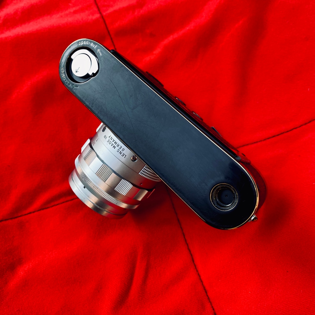 "Most black M3s that have survived show a heavy patina, their enamel rubbed away by years of use, exposing the rich brass underneath. This patina is a critical component of the mystique of these cameras, a lived history worn into the lacquer." ⁠