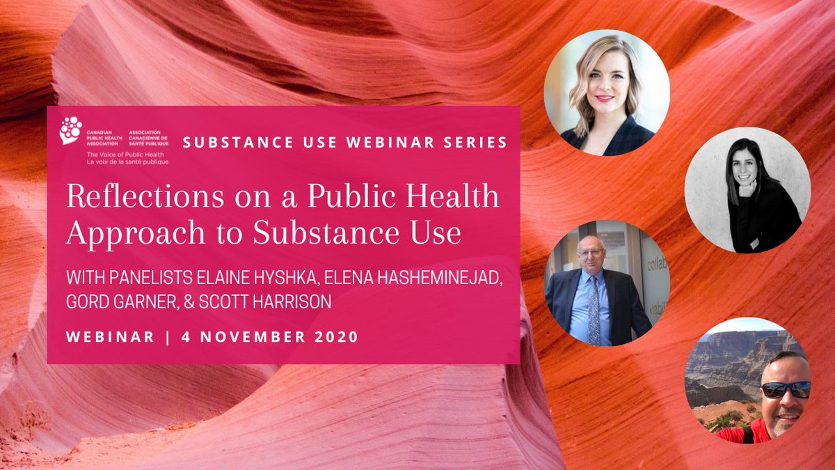 📣 In case you missed it 📣 

Return to November 2020 and catch up on the first webinar in @CPHA_ACSP's Substance Use Series: 'Reflections on a Public Health Approach to Substance Use'! 

🌐 substanceuse.ca/reflections-pu…

#PublicHealthApproach #SubstanceUse