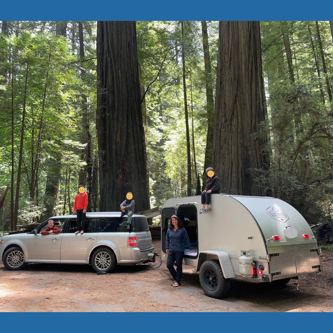 Family camping? Sounds awesome! #Campingwithkids? Great, let's go! Party of 5? No problem, its a #MountMassive.  Thanks, Pavel & fam, for sharing! 

#campbetter #mycoteardrop #adventure #offroadtrailer #teardropcamping #teardroptrailer #teardropcamper #builttolast #camping