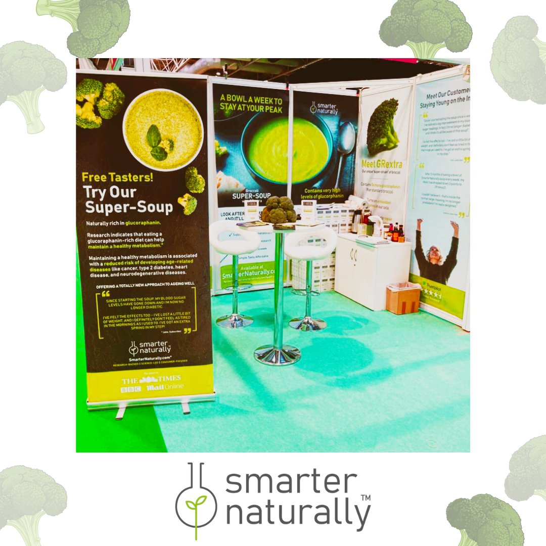 SmarterNaturally™ (@smarternatural) on Twitter photo We had an incredible time at the <a href="/BBCGoodFoodShow/">BBC Good Food Show</a>, and meeting you in person was an absolute delight! 💚
If you missed us at the show, fret not! We're always here to inspire you on your journey. Stay tuned for more exciting updates!
#supersoup #bbcgoodfoodshow #broccoli We had an incredible time at the <a href="/BBCGoodFoodShow/">BBC Good Food Show</a>, and meeting you in person was an absolute delight! 💚
If you missed us at the show, fret not! We're always here to inspire you on your journey. Stay tuned for more exciting updates!
#supersoup #bbcgoodfoodshow #broccoli