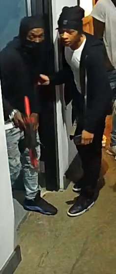 SLMPD's tweet photo. Recognize these people? They are wanted for the homicide of 17-year-old Makao Moore on 6.18.23 at 1409 Washington. Anyone with info is urged to call @STLRCS at 866-371-TIPS (8477). https://t.co/p8w15hao8R