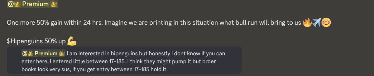 MytyCrypto's tweet image. #Hipenguins 50% again ! $APL $TIDAL $IXS $TXA #Hicoolcats Back to back Gainers and #DojoFamily enjoying life with easy gains.

DM to join #Premium !
@WolfofWestPaces @Sensei_123456