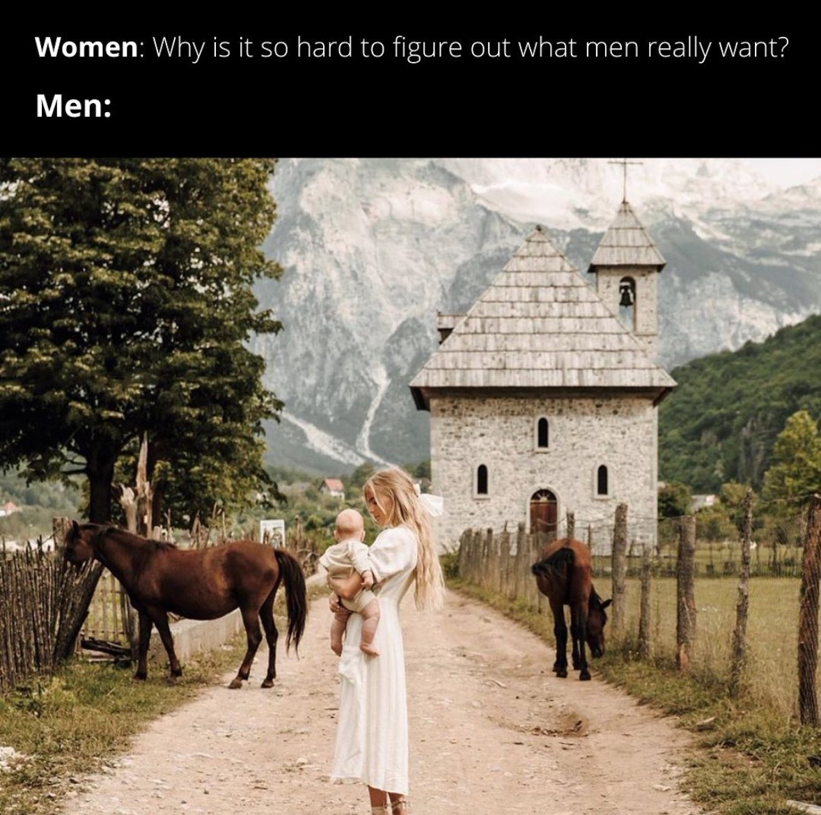 Men: In your opinion what’s the most important trait to look for in a wife?