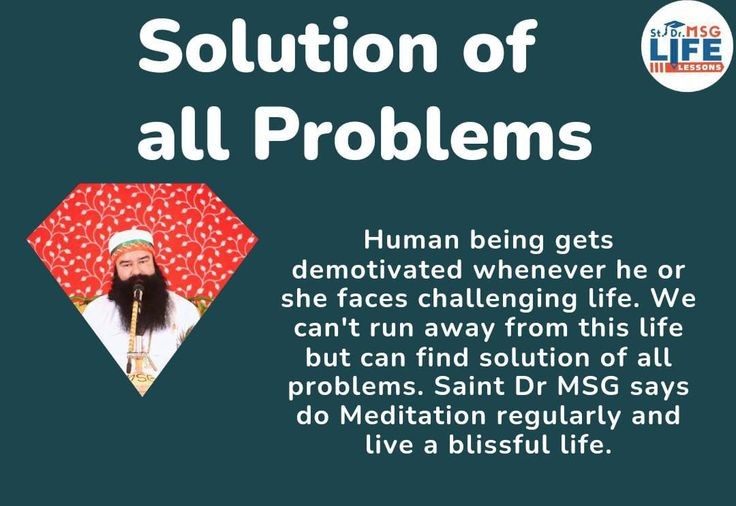 practice of true method of meditation is the only key to give up all worries and bring positivity in every sphere of life. Millions are living happy and blissful life following His holy teachings.
#LifeLessons
#LifeLessonsByDrMSG 
#LifeCoaching  
#MeaningfulLife
#TrueGuidance