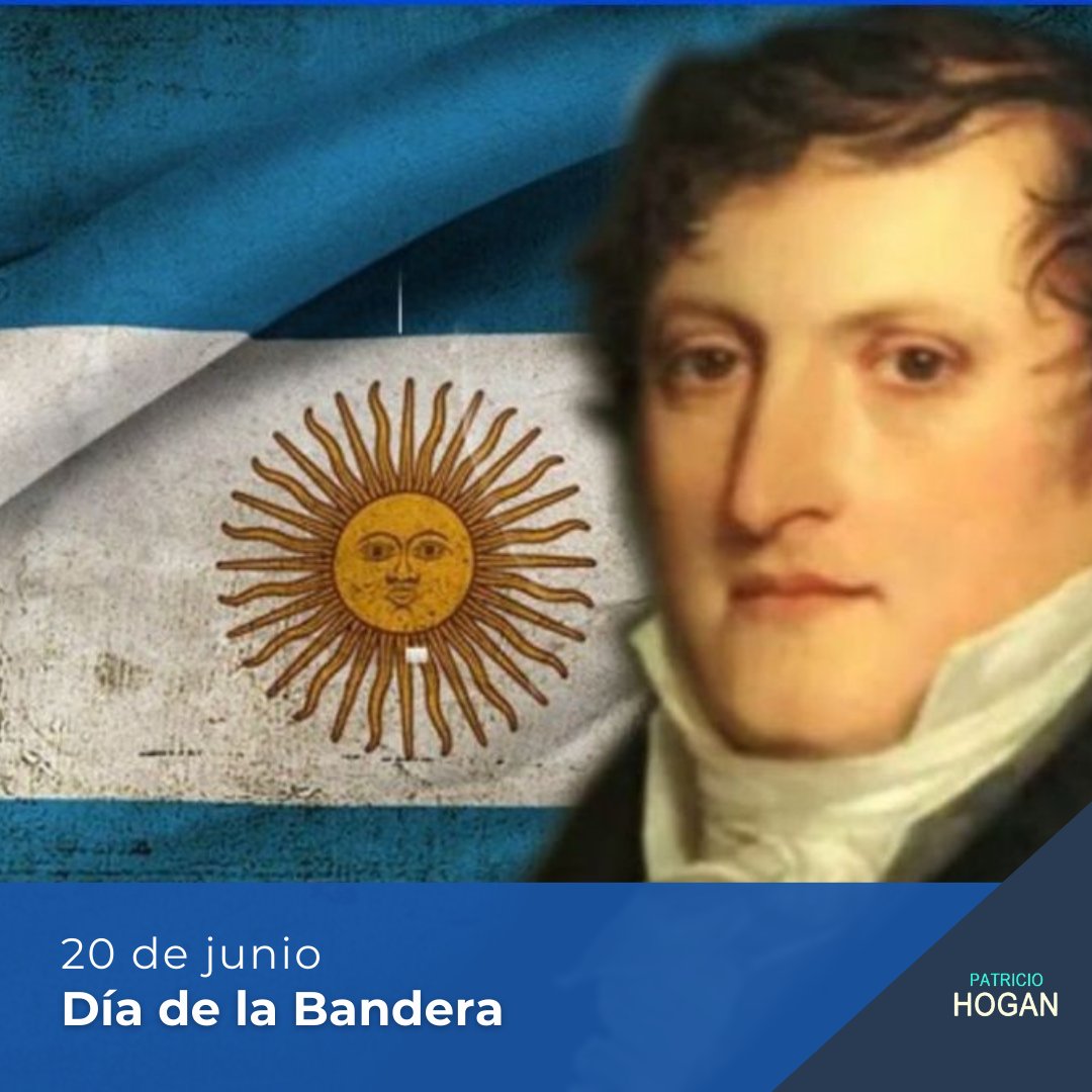 En un nuevo aniversario de su paso a la Inmortalidad, recordamos a un prócer central en nuestra historia, Manuel Belgrano, quien nos ha legado un símbolo que nos identifica ante los ojos del mundo y nos une como país.
#DiaDeLaBandera