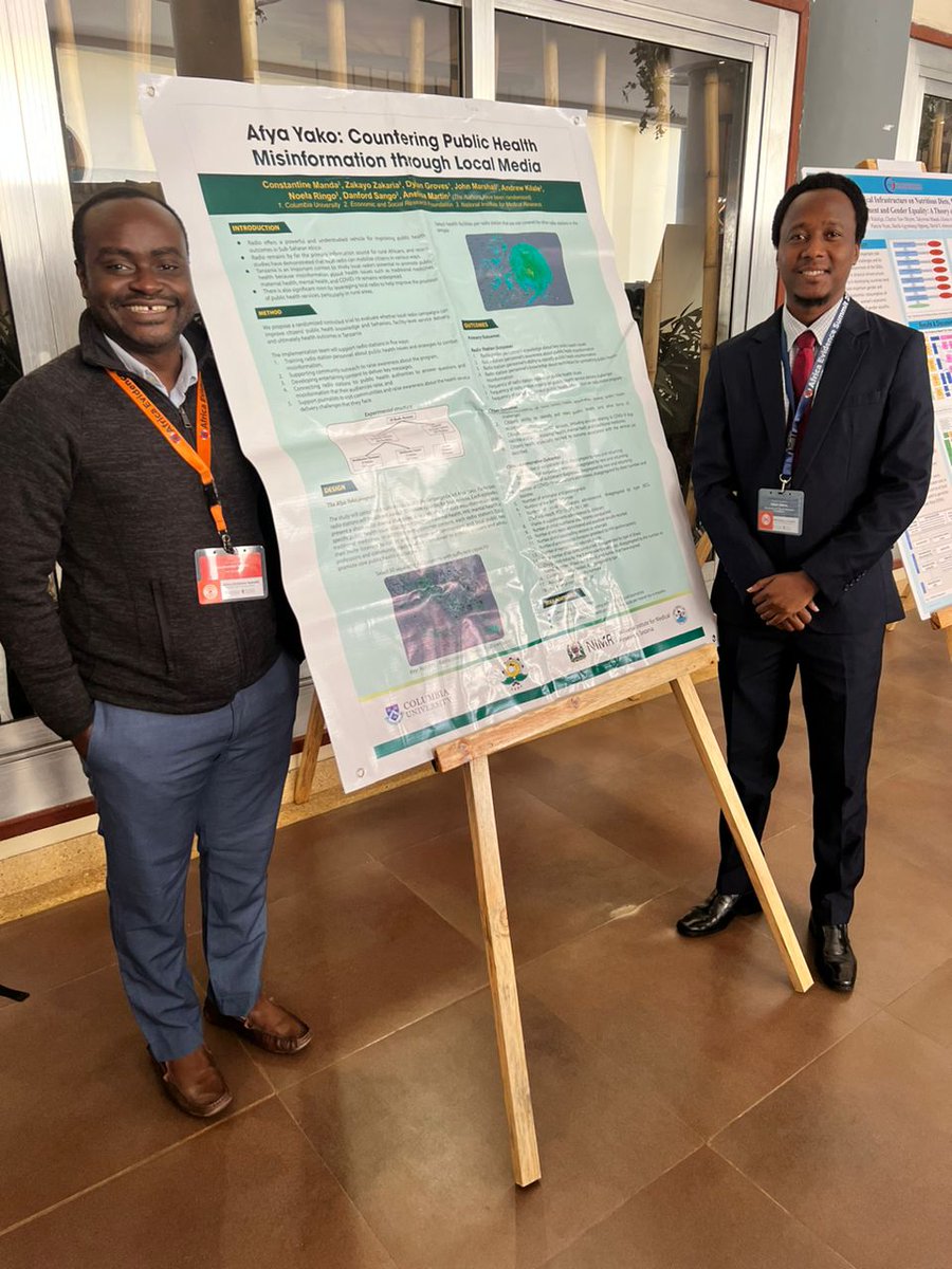 ZakayoZakaria's tweet photo. An amazing conference! wonderful learning forum and an opportunity to connect with different researchers. Happy to participate in the #AES2023 organised by @CEGA_UC and @NIERA_EA 
@msisiri https://t.co/IMKoJSvxle