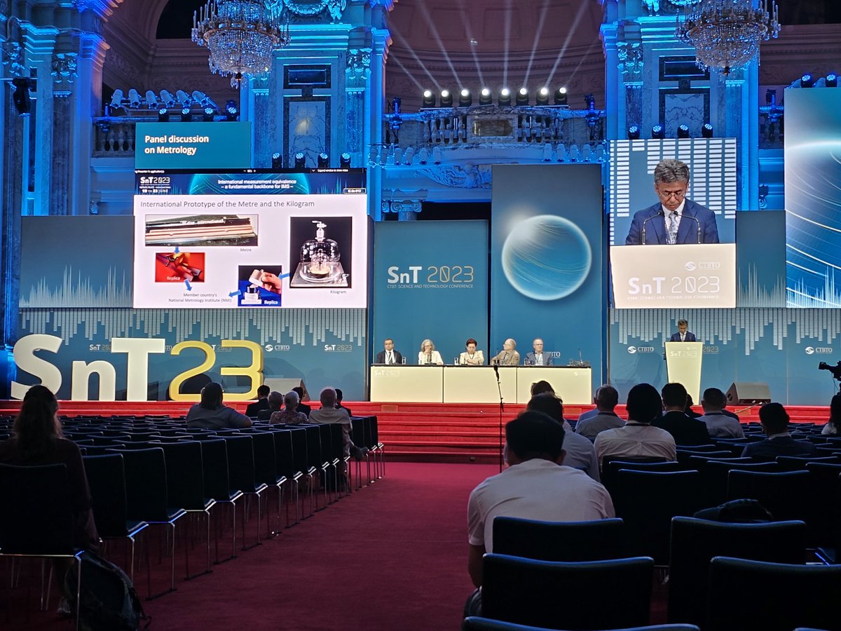 dwhittaker86's tweet photo. My turf being covered at the ctbto conference :-) @CTBTO #SnT2023 https://t.co/Bl13g3VgUe