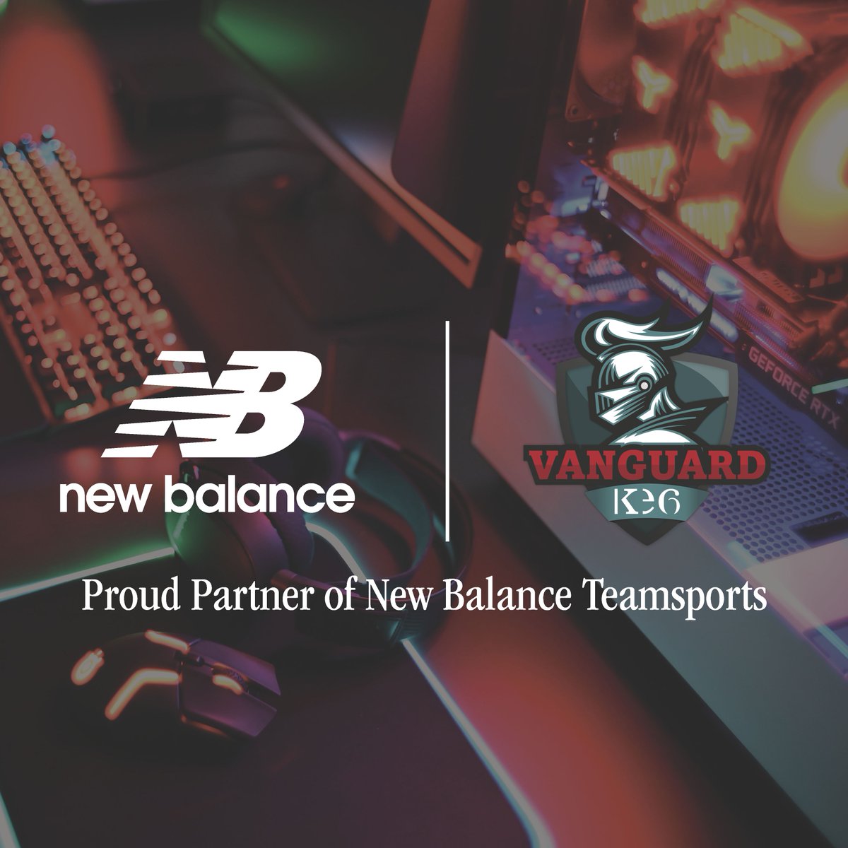𝕯𝖗𝖎𝖕. 

𝕯𝖗𝖎𝖕.

𝕯𝖗𝖔𝖕.

We're not messing in 23/24. 

KE6 Vanguard - now officially a proud partner of New Balance Teamsports. 

Stay posted for our kit reveal. 🗓️

𝖂𝖊'𝖛𝖊 𝖇𝖊𝖊𝖓 𝖇𝖚𝖘𝖞.

@newbalance @British_Esports