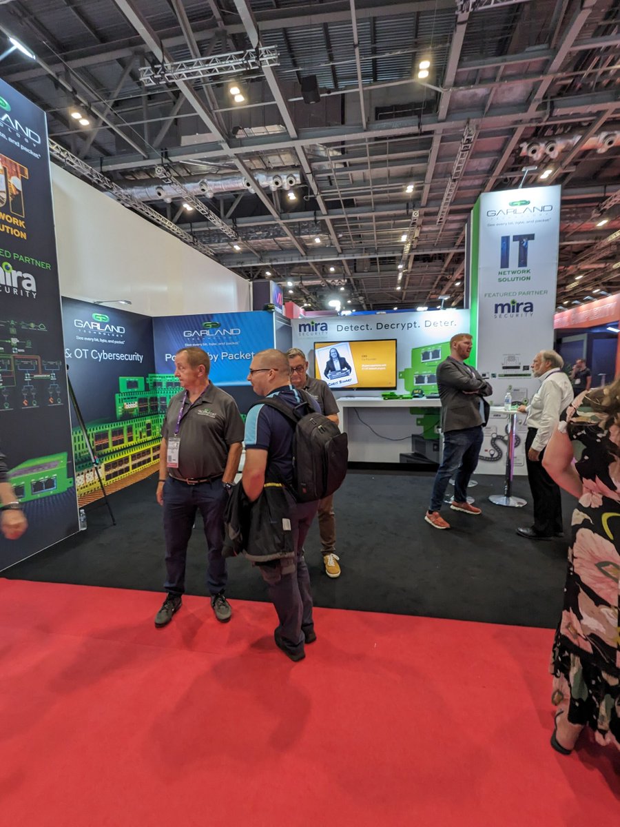 SecurityMira's tweet image. Visit our security experts at Mira Security and Garland Technology at stand #E35 at InfoSecurity Europe today through Thursday at ExCel in London. #encryption #decryption #networksecurity