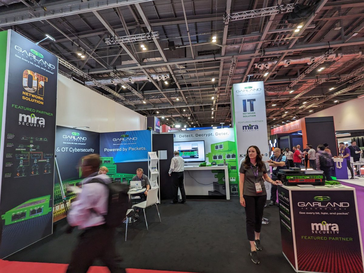 SecurityMira's tweet image. Visit our security experts at Mira Security and Garland Technology at stand #E35 at InfoSecurity Europe today through Thursday at ExCel in London. #encryption #decryption #networksecurity