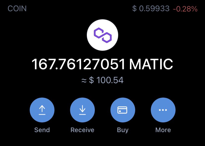 Giving away $100 in $MATIC to a random follower 🎁

Drop wallet, RT + follow (🔔)

Ends in 24 hours ⏰