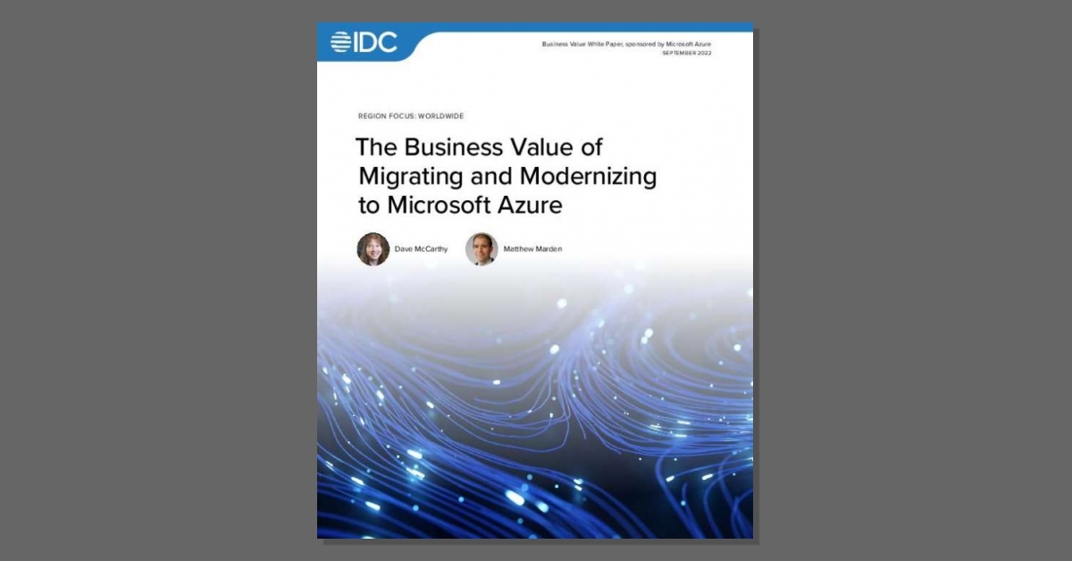 Discover the business value of Microsoft <a href="/Azure/">Microsoft Azure</a>! 💥 Download this Executive Summary and unlock the secrets to reducing costs, automating IT, driving innovation, enhancing security and growing revenue. stuf.in/bbmmbv