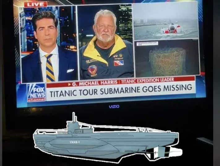 barstoolsports's tweet photo. The Missing Titanic Submarine Story Is On Day 2 And It Grows More Worrisome By The Minute https://t.co/SCJxnvU8Lc https://t.co/diXFY3mT0T