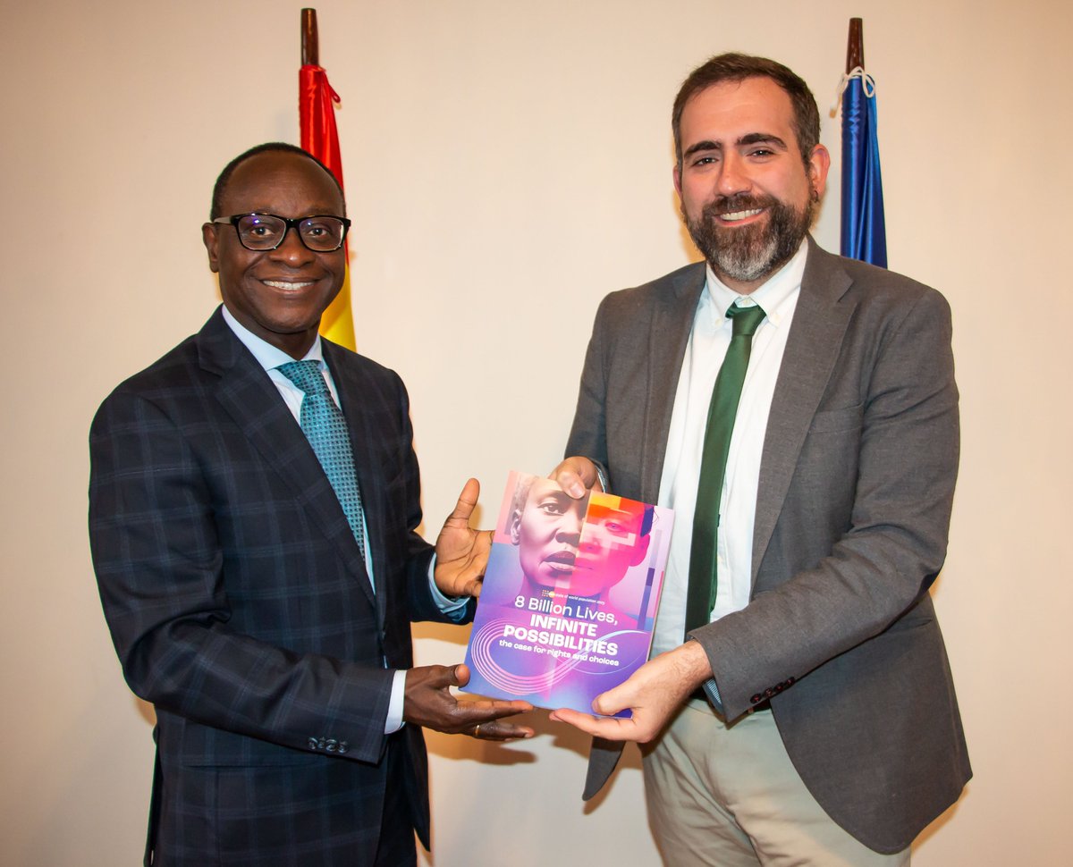 UNFPAEthiopia's tweet photo. Grateful to meet w/ Mr. Mario Fanjul, Head of @AecidEtiopia and discuss ways to strengthen our partnership to transform the lives of women &amp; girls in #Ethiopia - through sexual &amp; reproductive health &amp; rights, Gender, Population &amp; Development programming.

#StrongerTogether https://t.co/683N08tGt4