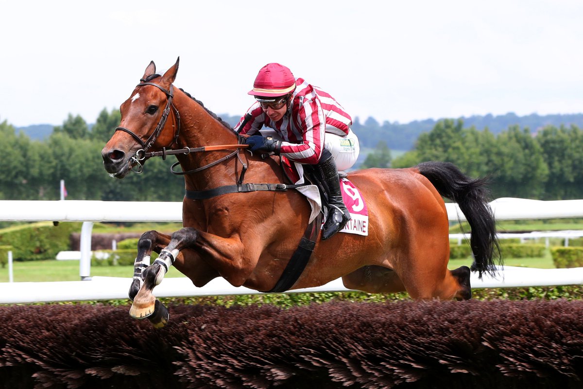 MISTER CHAMPDOUX (Coastal Path) s'impose pour son retour sur les balais dans le Prix Trembleur (Haies) à @hippoclairefont. Il offre ainsi un coupe de 2 à @EcurieNicolle ! @angelozuliani lui était associé. 📸@ScoopDyga