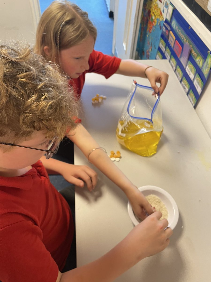 MaundeneSchool's tweet photo. Ospreys loved getting to create their own blood this afternoon after learning about the 4 components and their functions. #stem #makingsciencereal https://t.co/aNdnGsUD0A