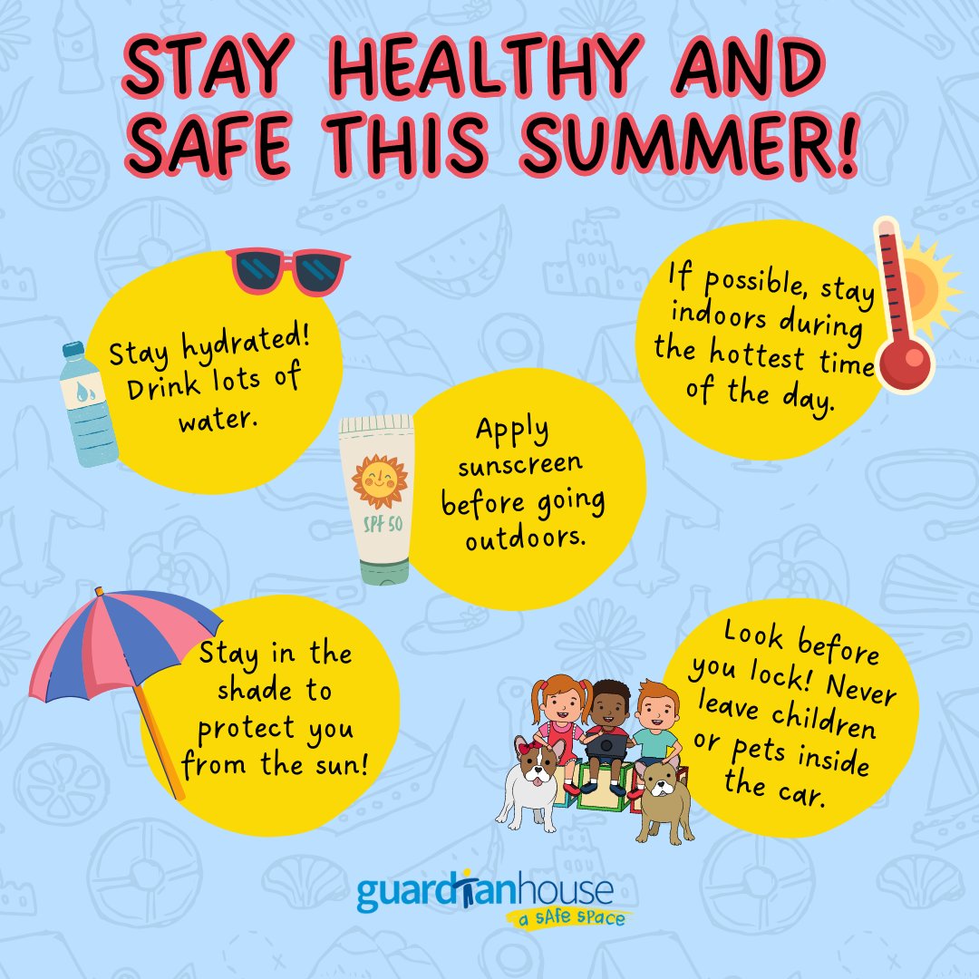 #TipTuesday: With local temperatures in the 100s and an excessive heat warning in effect, please stay hydrated and safe!

Here are just a few tips for you to manage the heat.

#SATX #SanAntonio #Texas #SanAntonioTexas