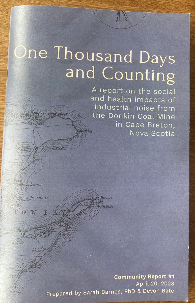 capebretoncath's tweet photo. Have you read this? It’s heartbreaking to hear the voices as they tell their experience of the toll the industrial noise from the Donkin coal mine is having on them. @TimHoustonNS - just stop the noise! 

https://t.co/naLiir1q8r https://t.co/x3471WP2Po