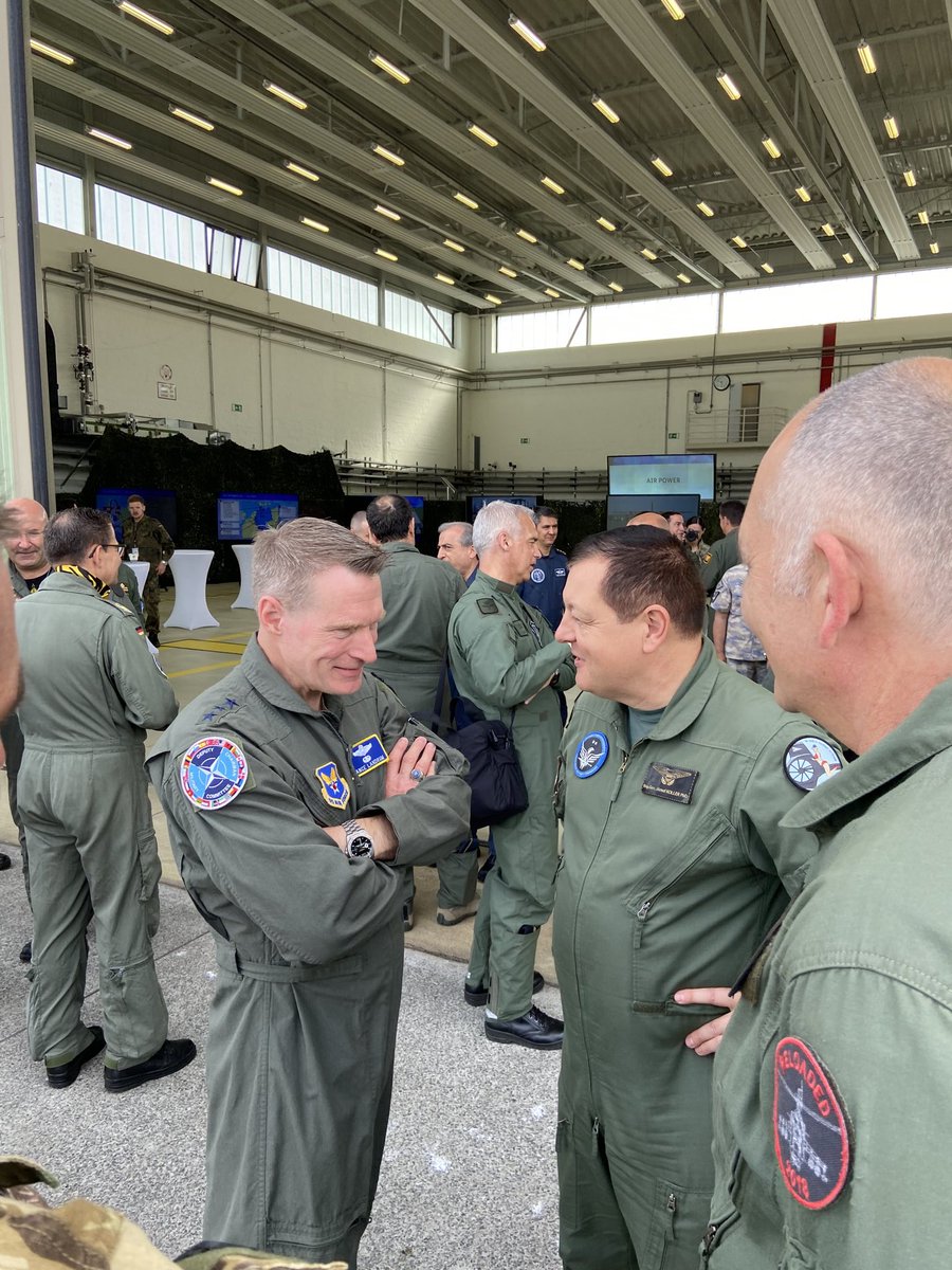 NATO_PASCAD's tweet image. LtGen Landrum, Deputy Chair of the #NATOMC was in #Germany for #AirDefender2023, the largest air exercise in #NATO history.

With 25 nations + 10,000 personnel + 250 aircraft =  message is clear: NATO is ready &amp;amp; its #DeterandDefend Posture is strong.