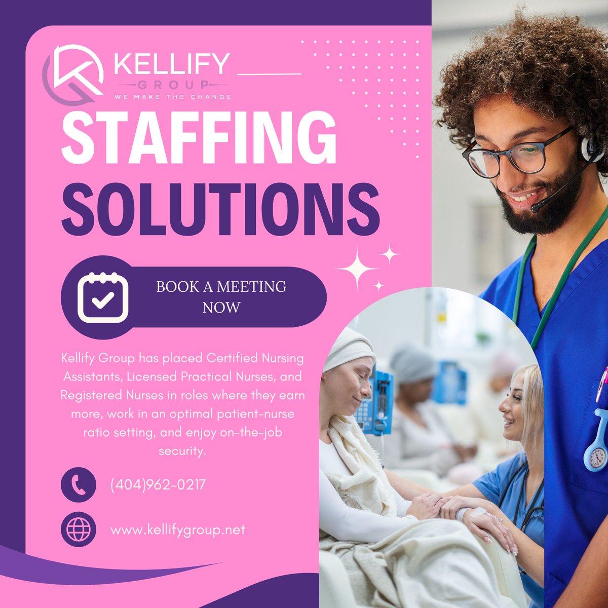 See the difference! Book a meeting now!
#StaffingTips #PartneringSuccess #EffectiveCommunication #LongTermPartnership #StaffingSolutions #HealthcareStaffing #QualifiedProfessionals #OptimalStaffing #Collaboration #SuccessInWorkforce #KellifyGroup