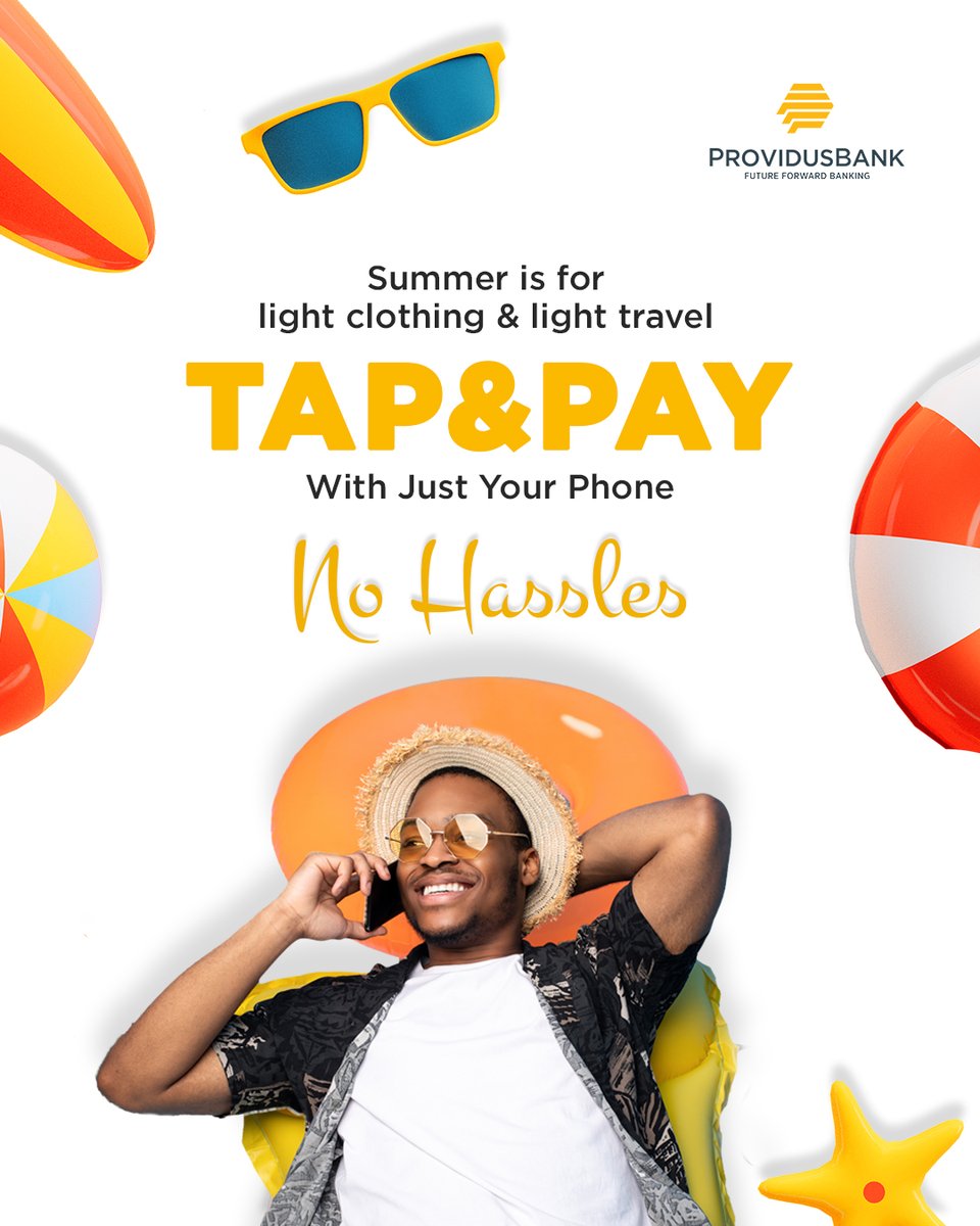 Enjoy quicker and seamless payments this summer with our tap-2-pay feature.
Call our Business Concierge at 070077684387 or email businessconcierge@providusbank.com for more information. 

Learn more here >> youtube.com/watch?v=uekGZM…

#ProvidusBank #Tap2Pay #ContactlessPayments