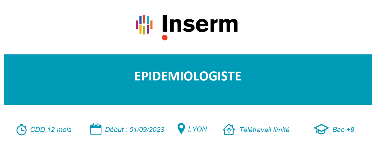 RESHAPElab's tweet photo. L'équipe Impulse recrute !
Retrouvez l'offre sur notre site internet : https://t.co/x4r3VZJnrN
#epidemiologiste #recherche #inserm https://t.co/ObTQsxX63M