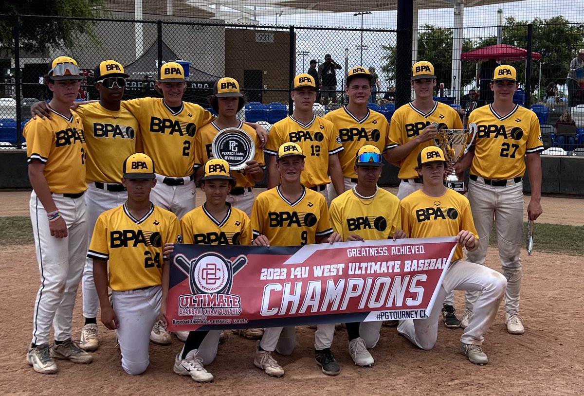 BPA 2027 PG West Ultimate Baseball Champions: