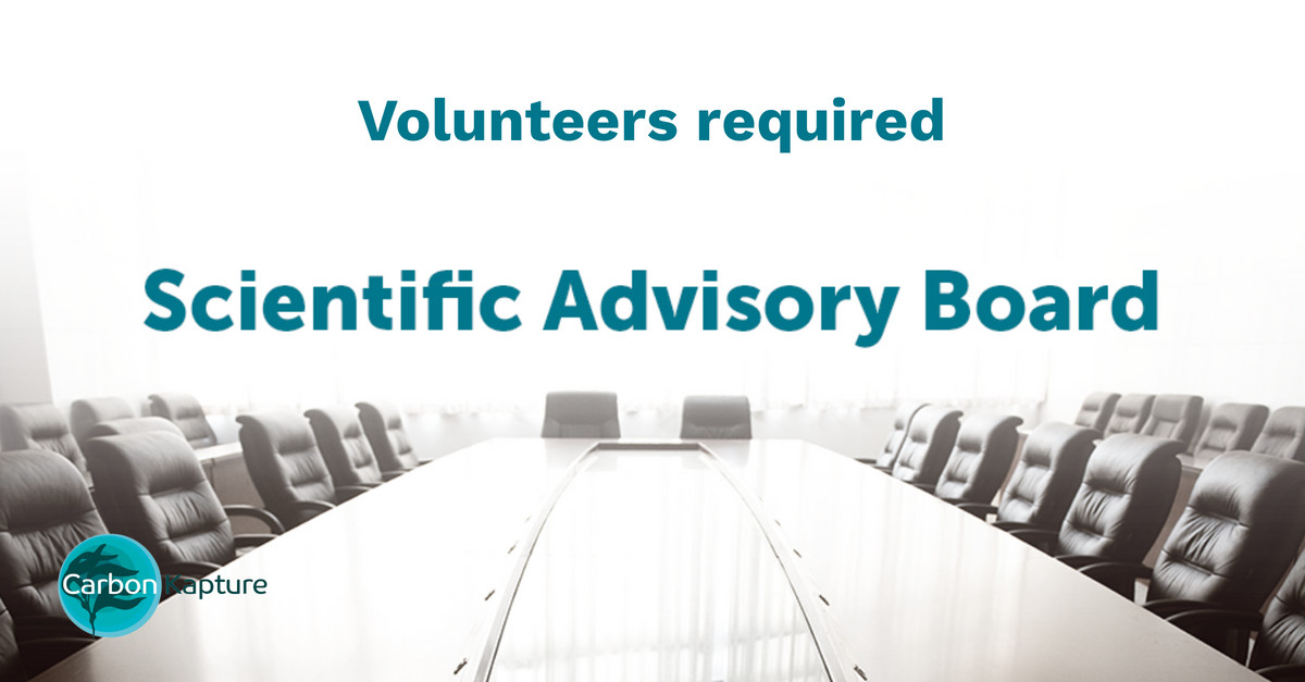 We are looking to set up a Scientific Advisory Board
Are you an academic, scientist or PhD. in the following  #sustainability, #biochar, #seaweeds, #marinebiology, #marineecosystems, #aquaculture, #agriculture or #blockchain? 

Then we are looking for you.  A DM would be great.