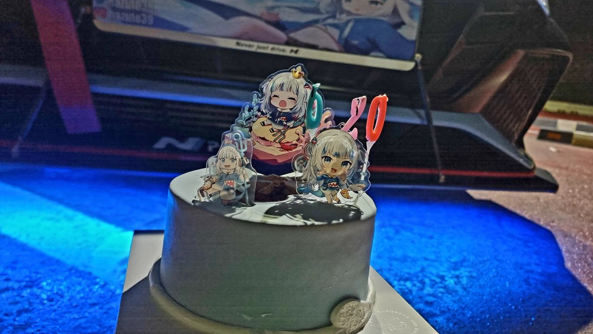 Hazuto38's tweet photo. グラ、誕生日おめでとう~~~~
Happy birthday, Gura~~~
#가우르구라 #구라 #이타샤 #아반떼N
#GawrGura #Gure #itashathe
#ElantraN #がうる・ぐら
#hololive #hololiveEN
#GuraBirthday2023 https://t.co/x94isMrGJk