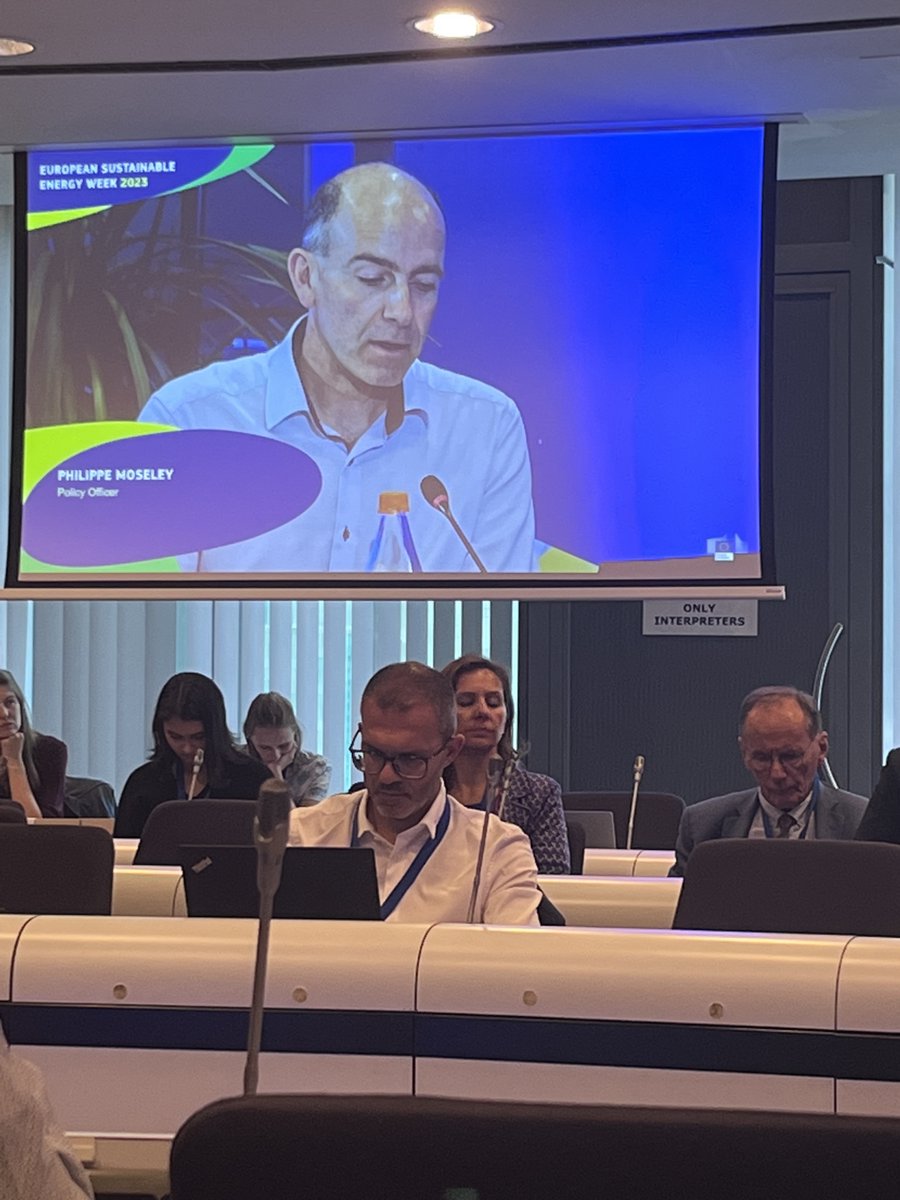 EU_BUILDUP's tweet photo. The first day of @euenergyweek - #EUSEW2023 continues!
🗣We attended to the conference "Decarbonising the EU’s #buildingstock: addressing the #skills gap?"👷
More information about the sessions 👉 https://t.co/jQ5YvPQN3f https://t.co/IrJpCFeRQ2