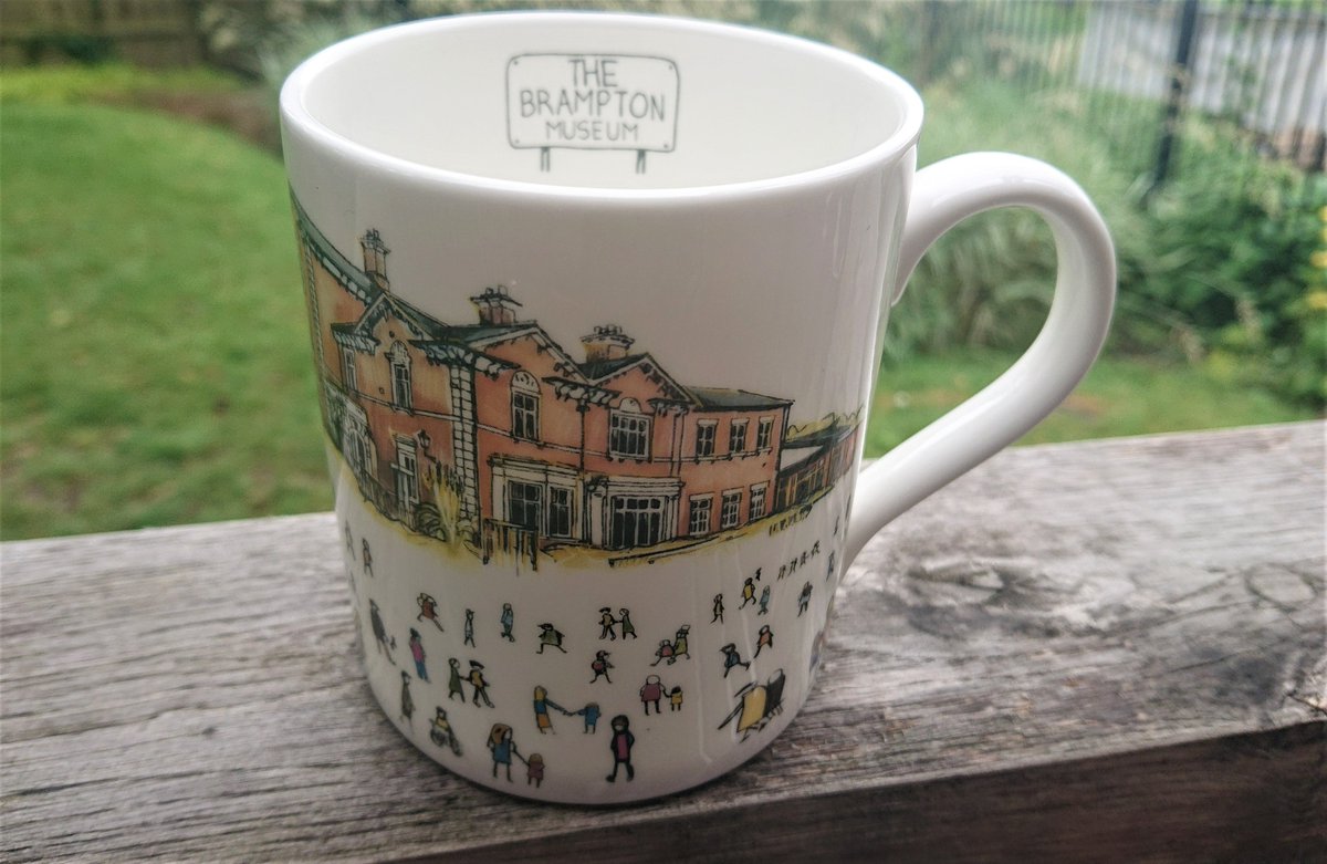 BramptonMuseum's tweet photo. It's our museum - on a mug! These have just arrived in our shop and are £22 each. They're designed, made and decorated in Staffordshire and rather beautiful.
#ceramics #madeinstokeontrent #madeinstaffordshire #newcastleunderlyme #museumshops https://t.co/i1RZOtK71H