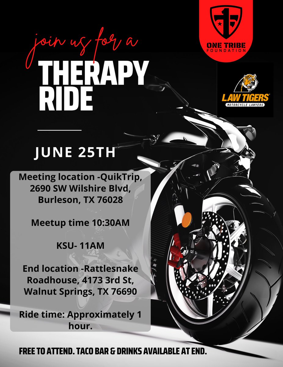 Join us for some Wind Therapy! June 25th! #motorcycles #DFW