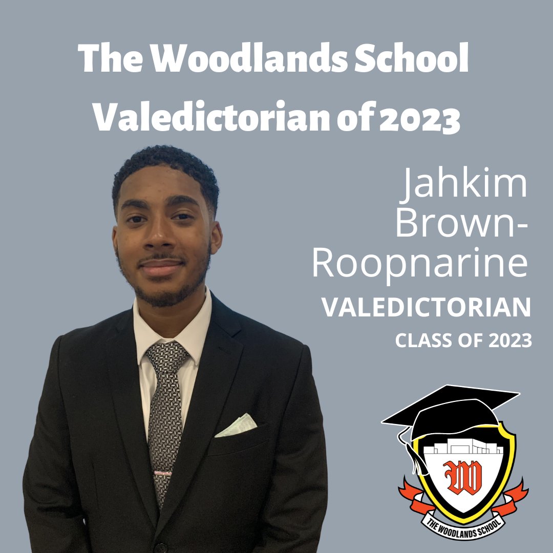Woodlands Student Services (@guidewoodlands) on Twitter photo Congratulations to Jahkim on being voted as the Valedictorian for the Class of 2023! Your dedication and contribution to our school and community has made a lasting impact and <a href="/woodlandsrams/">The Woodlands School</a> celebrates your accomplishments. Well done!
<a href="/PeelSchools/">Peel District School Board</a> Congratulations to Jahkim on being voted as the Valedictorian for the Class of 2023! Your dedication and contribution to our school and community has made a lasting impact and <a href="/woodlandsrams/">The Woodlands School</a> celebrates your accomplishments. Well done!
<a href="/PeelSchools/">Peel District School Board</a>