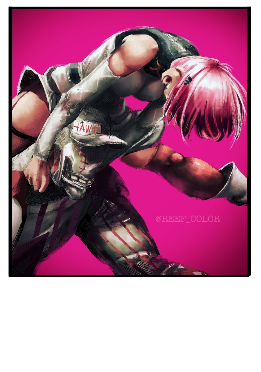 【原画】　momorin Momoma. (Choujin X) (Ch.12) #ChoujinX #超人X