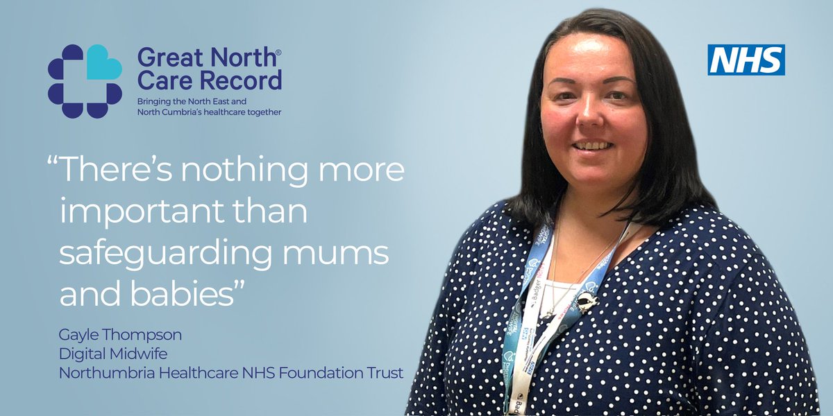 Before the GNCR, midwives like Gayle struggled to find out what happened to patients between their appointments. Now they have immediate access to information so they can ensure they provide the right support at the right time. Hear more from Gayle: greatnorthcarerecord.org.uk/how-midwives-a…