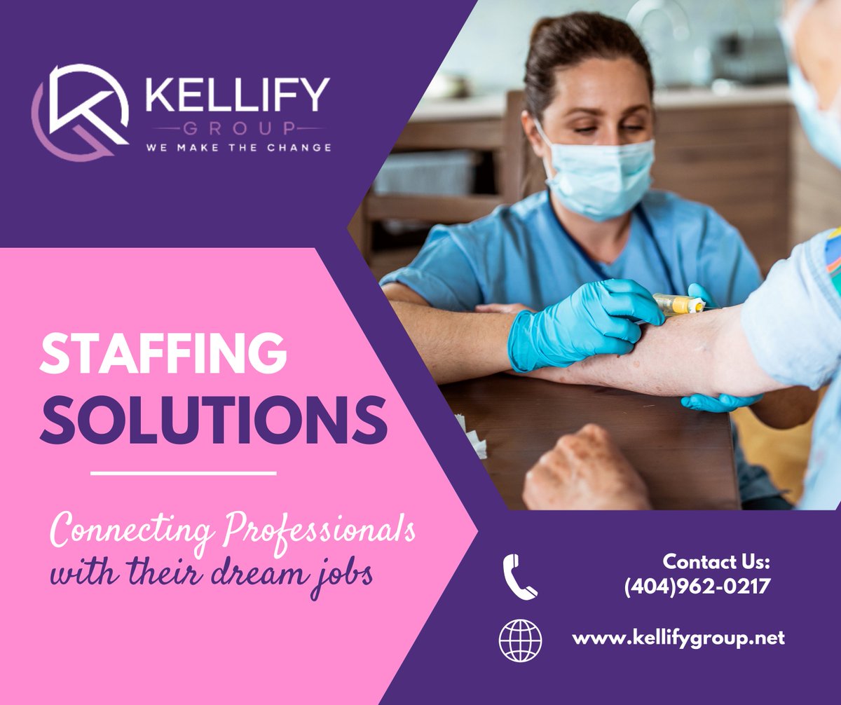 Elevate your healthcare team with Kellify Group's premier staffing solutions. Our dedicated professionals are ready to meet your staffing needs. #StaffingTips #PartneringSuccess #EffectiveCommunication #LongTermPartnership #StaffingSolutions #HealthcareStaffing #Qualified