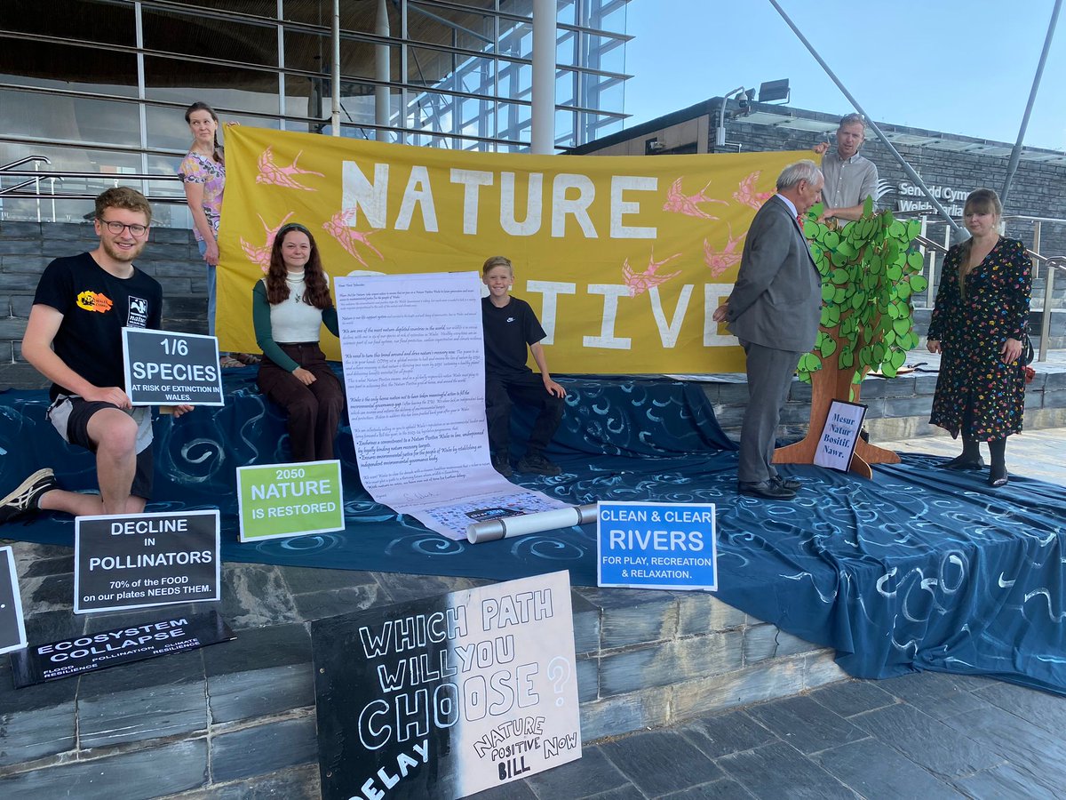 The call was loud and clear - 
🐝We want nature to thrive in Wales within our lifetime. 
💚We need nature for our health, our wellbeing, our food, our future - and for the sheer amazing wonder of it.