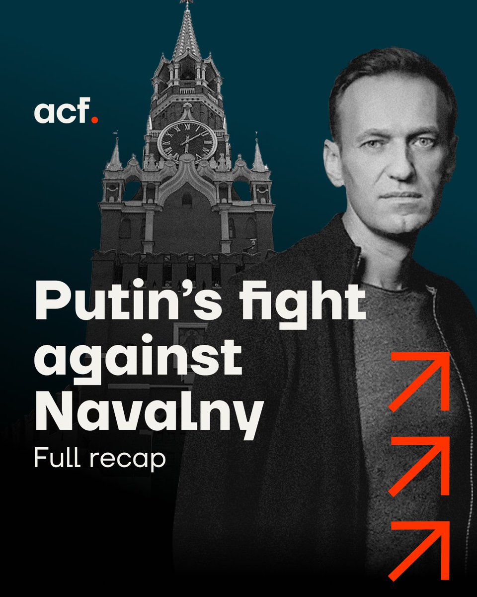 Alexei @navalny is facing up to 30 years in jail. Over the years of Alexei Navalny's political activity, the authorities have tried all the possible ways to shut him up - from throwing him in a special detention center to attempting to take his life. #FreeNavalny 1/8 🧵