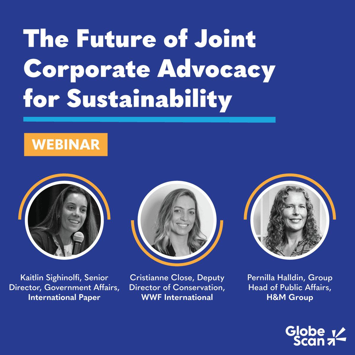 📢 Join <a href="/GlobeScan/">GlobeScan</a>'s webinar with <a href="/WWF/">WWF</a>, <a href="/IntlPaperCo/">International Paper</a>, and H&amp;M Group, and discover how to harness the power of joint advocacy to achieve shared sustainability goals.  

📅 June 22 at 11:30am New York / 5:30pm Paris  

Register here 👉 bit.ly/3qyVZZp