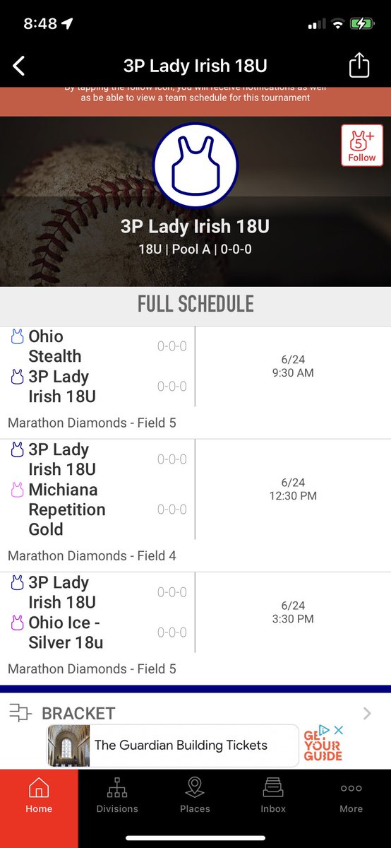 Karissa1924's tweet photo. This weekend we’re playing in the Uncle Charlie Grandslam Showcase in Findlay, Ohio #3PLadyIrish https://t.co/4rAHgHvAfu
