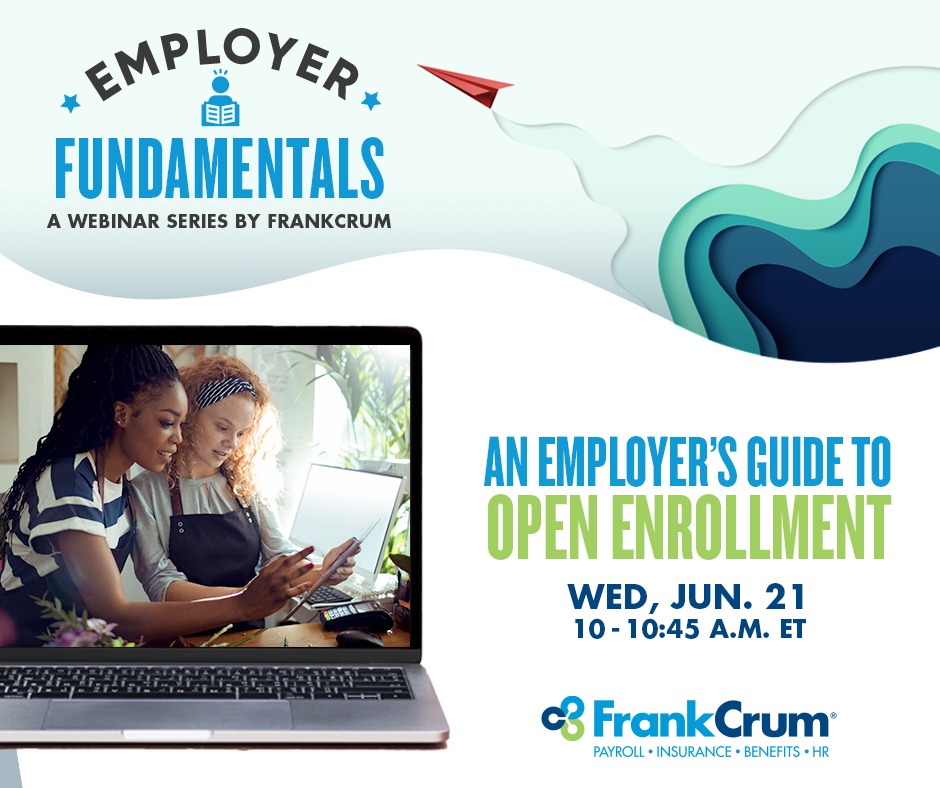 It's essential to know how to make the most of #OpenEnrollment. Join us TOMORROW for a LIVE WEBCAST 🖥️ @ 10 a.m. ET, with special guest Bobby Wingate from FCIA. Don't miss out –– register NOW! ✔️ hubs.li/Q01Sm80h0 #EmployerFundamentals #Benefits #EmployerTips #Webinar