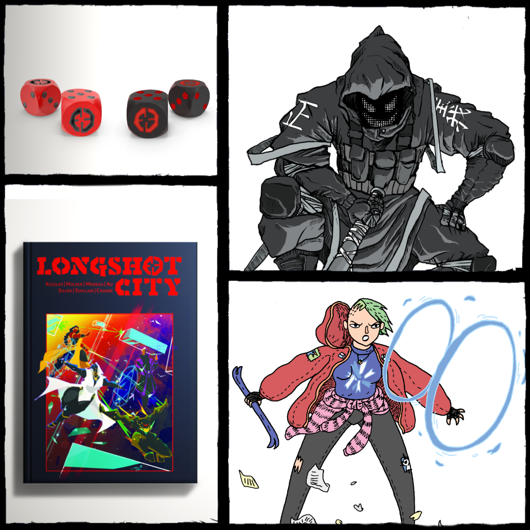 MelsonianArts's tweet photo. It's launched! Longshot City's doors are open and you're all invited to come in and biff a bad guy: https://t.co/JKFtBdykGu 

 #rpg #ttrpg #troika #troikarpg #superhero https://t.co/xfxfNTXH7K