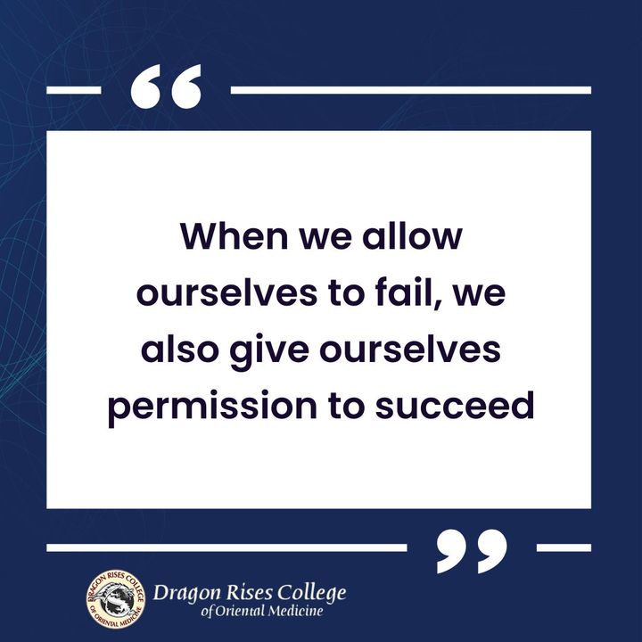 Give yourself permission! Schedule a campus visit to see how Dragon Rises College of Acupuncture and Chinese Medicine stands out from all others. Call 352-371-2833 ext27 or email admisisons@dragonrises.edu.

#acupuncture #chinesemedicine #selfpermission